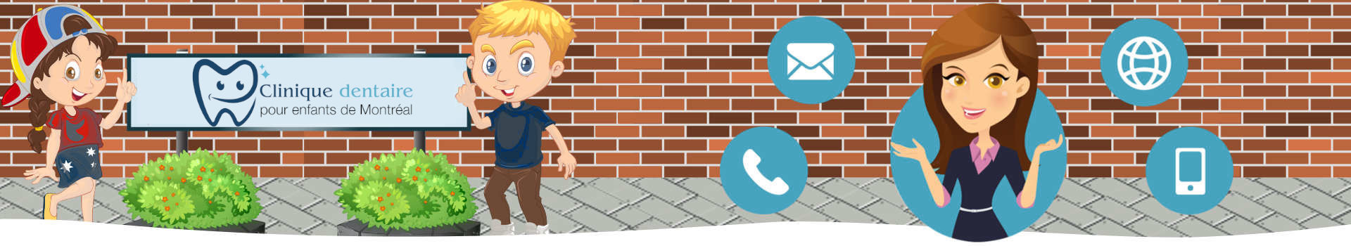 joindre votre dentiste pédiatrique